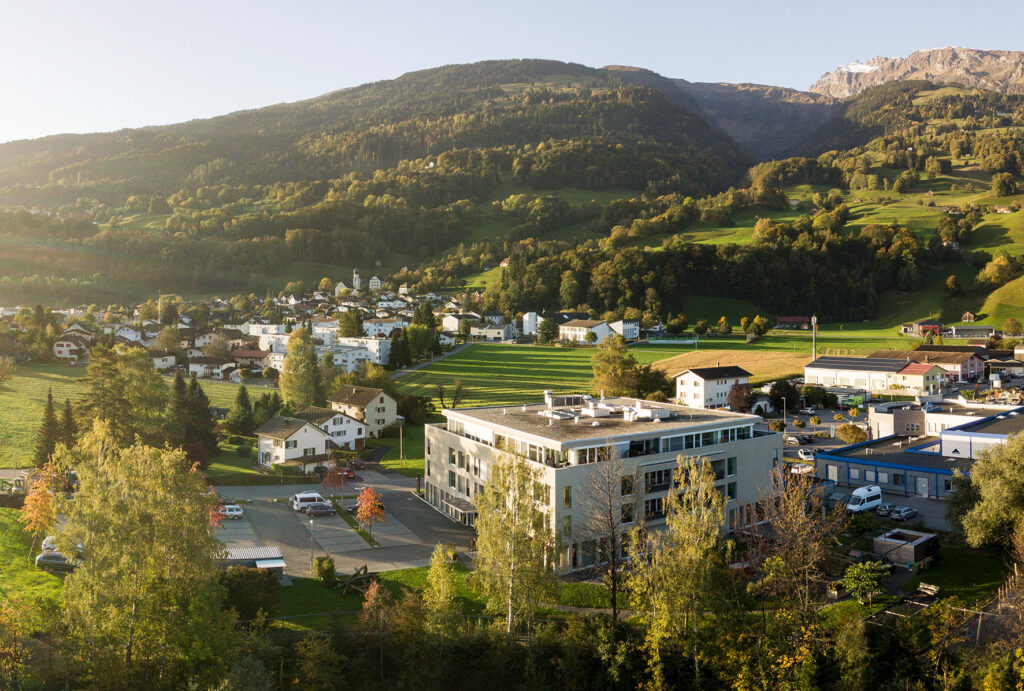 Luftaufnahme Novellas Generationenhaus